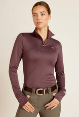 Ariat Ariat Women's Gridwork 1/4 Zip Baselayer Huckleberry