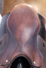 Voltaire Palm Beach Jumping Saddle 17.5" Seat Consignment #600