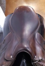 Voltaire Palm Beach Jumping Saddle 17.5" Seat Consignment #620