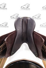 Devoucoux Socoa Jumping Saddle 17.5" Seat 3A Flaps Consignment #643