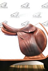Butet Used Butet Premium Integrated M 17.5" Seat 2 Flap Wide Tree DTF Gold Saddle #661