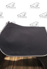 EquiFit EquiFit Essential Square Pad Black With Grey Color Binding