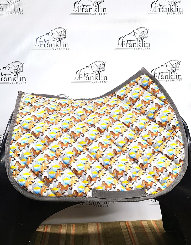 Dreamers & Schemers Dreamers And Schemers Pony Macaroni Saddle Pad Full