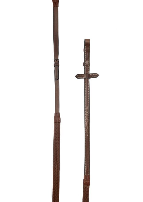 ADT Tack ADT Tack Imperial Rubber Reins Brown