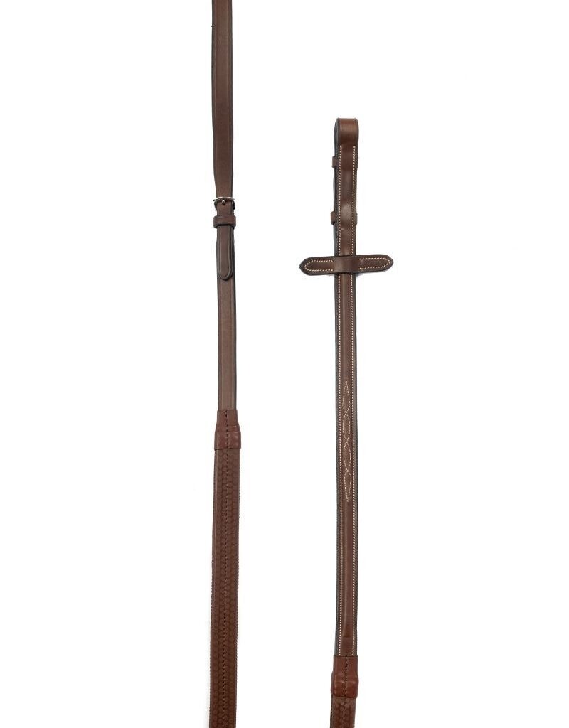 ADT Tack ADT Tack Imperial Rubber Reins Brown