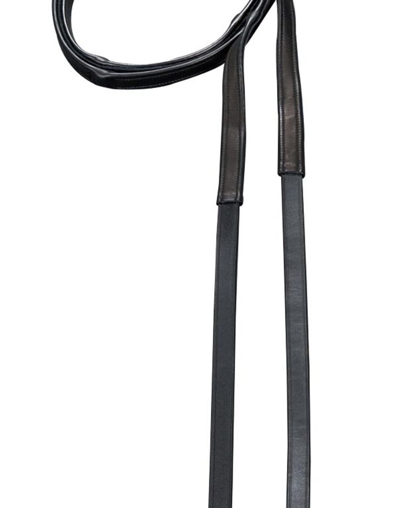 ADT Tack ADT Tack Leon Anatomical Dressage Bridle w/Calfskin Reins - Crank, Black