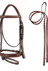 ADT Tack ADT Tack Starman Bridle with Laced Reins