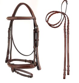 ADT ADT Tack Starman Bridle with Laced Reins