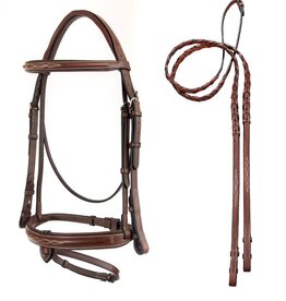 ADT Tack ADT Tack Starman Bridle with Laced Reins