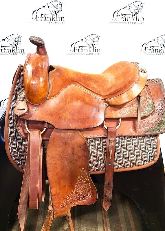Western Saddle 16" Seat Consignment #483