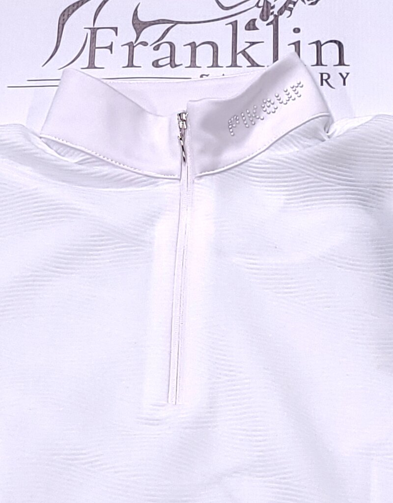 Pikeur Pikeur Ladies Textured Competition Shirt White