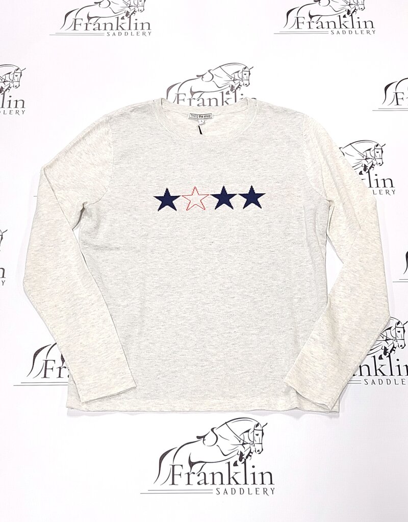 TKEQ TKEQ 4 Star Sweater Ash