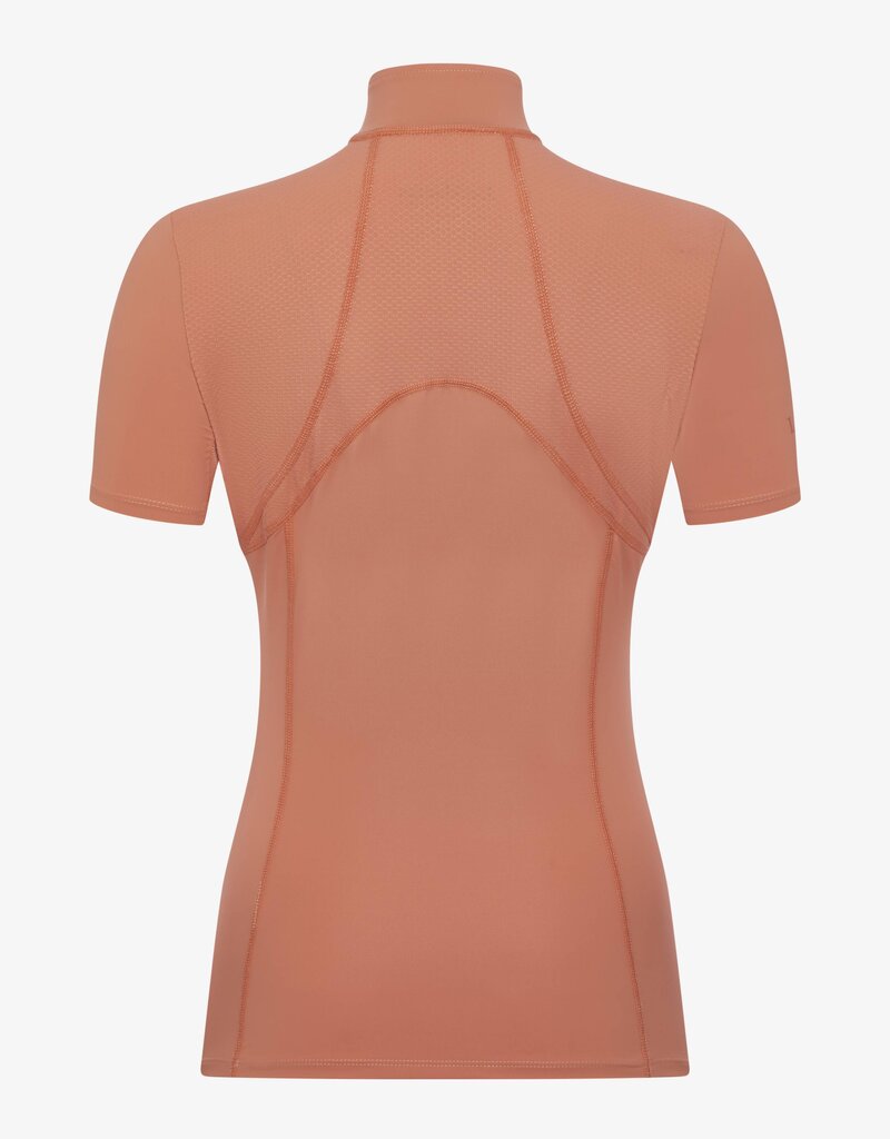 LeMieux LeMieux Mia Mesh Short Sleeve Base Layer Apricot