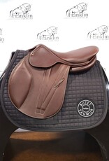 Butet Butet Premium  2024 "Balmoral" P 16.5" Seat 2 Flap Standard Tree Gold Saddle