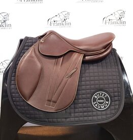 Butet Butet Premium  2024 "Balmoral" P 16.5" Seat 2 Flap Standard Tree Gold Saddle