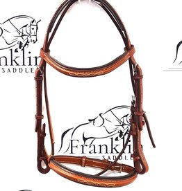 Edgewood Edgewood 5/8" Fancy-Stitched Raised Padded Crown Pony Bridle