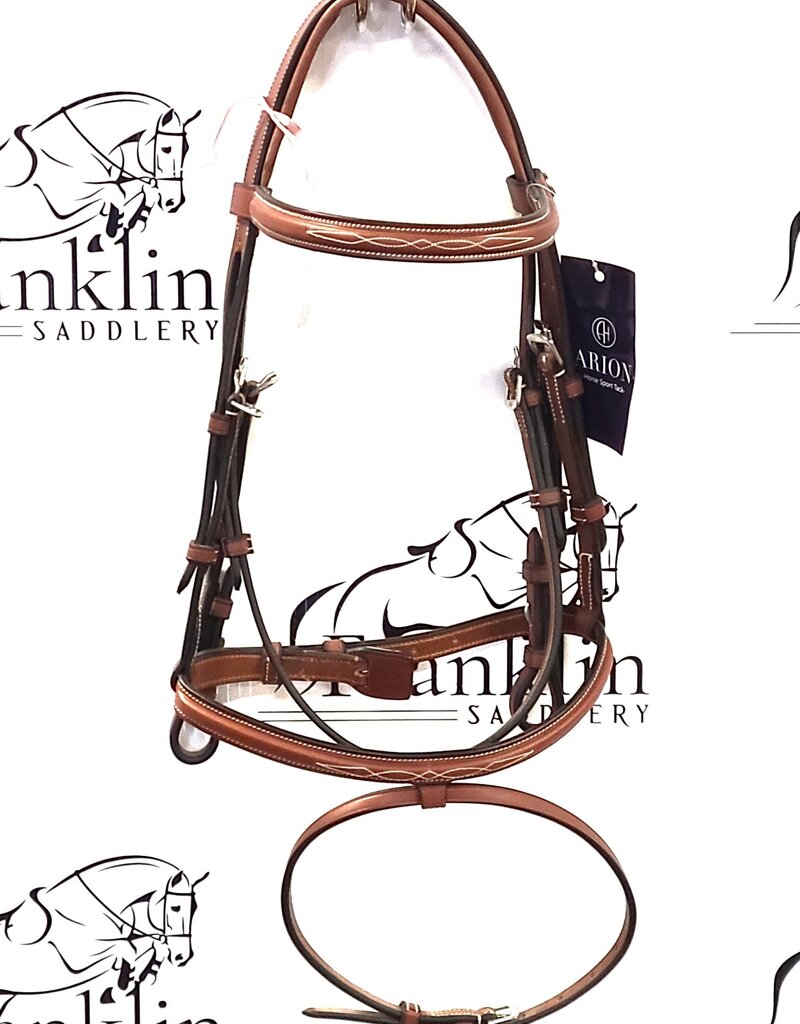 Arion Arion French Noseband Bridle Brown