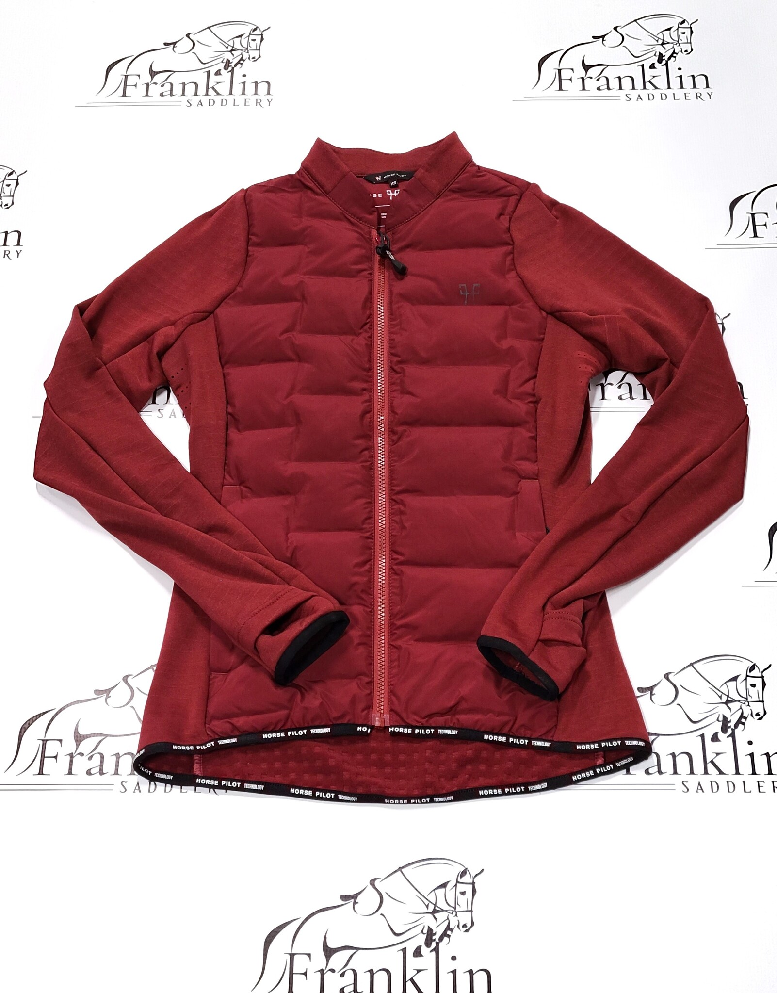 Veste Horse Pilot Storm D'occasion – Taille M – Couleur Corail – Douce Et Confortable