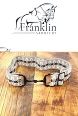 Ellany Equestrian Ellany 1.5" Harlow Black Snaffle Bit Elastic Belt