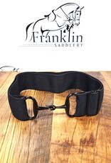 Ellany Equestrian Ellany Black Snaffle Elastic Belt