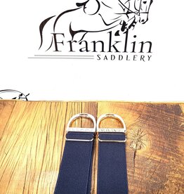 Ellany Equestrian Ellany 1.5" Navy Stirrup Elastic Belt
