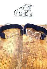 Ellany Equestrian Ellany 1.5" Navy Stirrup Elastic Belt