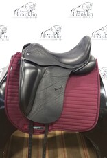 Custom Saddlery Steffen's Advantage Buffalo Leather Dressage Saddle 17" Seat Consignment #673