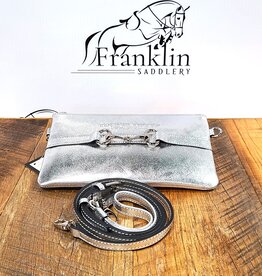 Tucker Tweed Equestrian Tucker Tweed Wellington Wristlet Silver