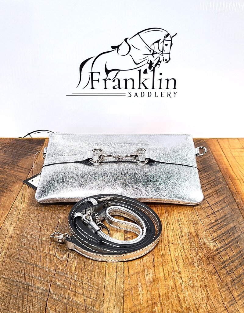 Tucker Tweed Equestrian Tucker Tweed Wellington Wristlet Silver