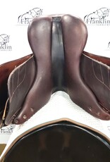 M. Toulouse Padjette Jumping Saddle 16.5" Seat Consignment #675