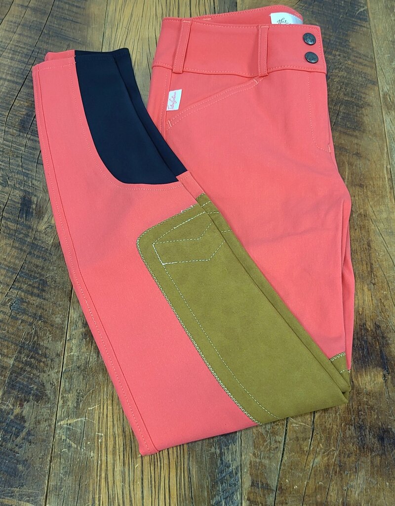 The Tailored Sportsman The Tailored Sportsman Ladies LR FZ Boot Sock Trophy Hunter Breech Watermelon Sugar/Tan