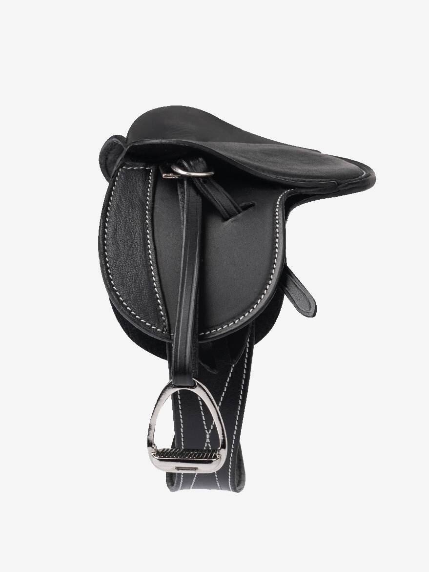 LeMieux Toy Pony Black Saddle - Franklin Saddlery