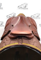 Butet Butet Premium 2024 P 16" Seat 2.25 Flap Standard Tree Gold Saddle with S Foam