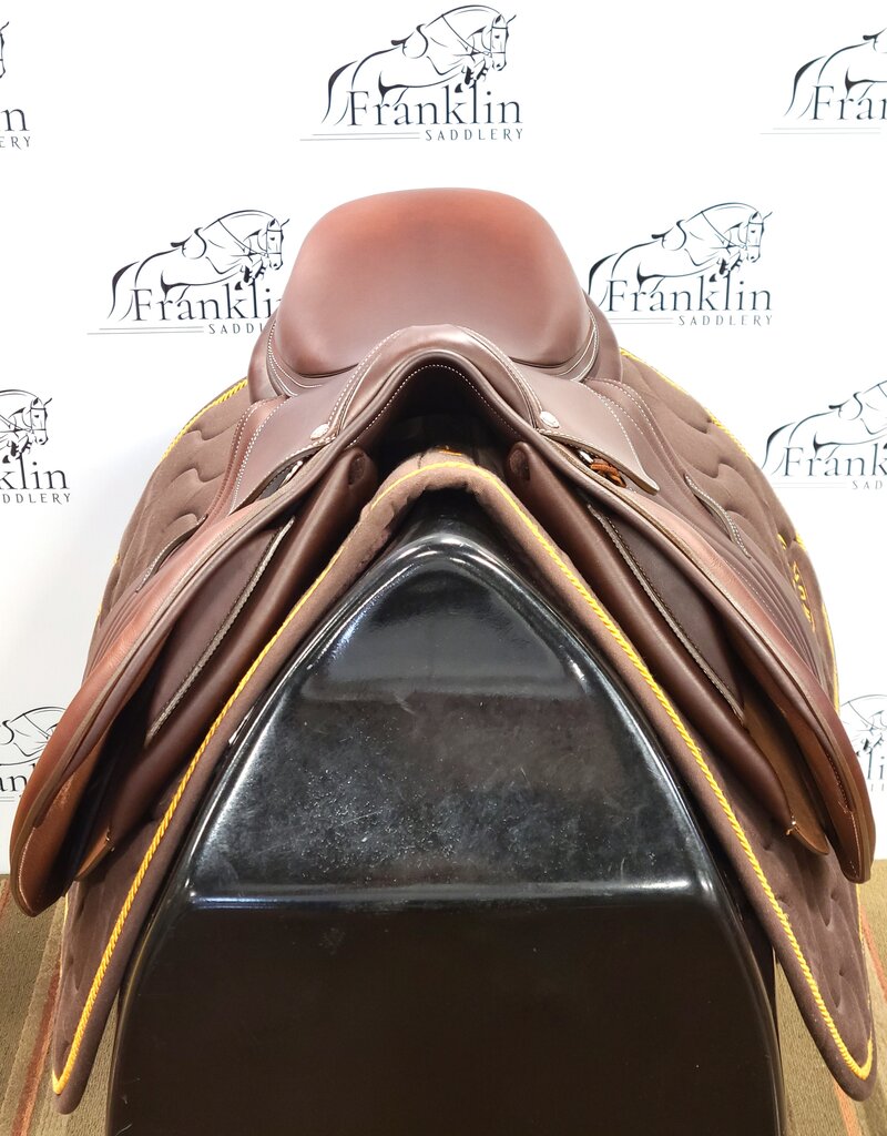 Butet Butet Premium 2024 P 16" Seat 2.25 Flap Standard Tree Gold Saddle with S Foam