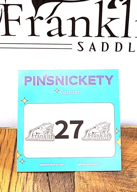 Pinsnickety Pinsnickety Custom Franklin Saddlery Pins