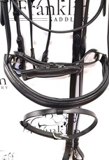 Camelot Camelot Crank Flash Dressage Bridle Black Horse