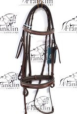 Red Barn Bridlework KL Select Italia Tuscany Hunter Bridle