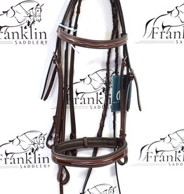 Red Barn Bridlework KL Select Italia Tuscany Hunter Bridle Red Barn Bridlework KL Select Italia Tuscany Hunter Bridle