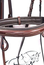 Red Barn Bridlework KL Select Italia Tuscany Hunter Bridle