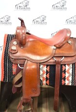 Circle Y Team Penning Western Saddle 16" Seat Consignment #684