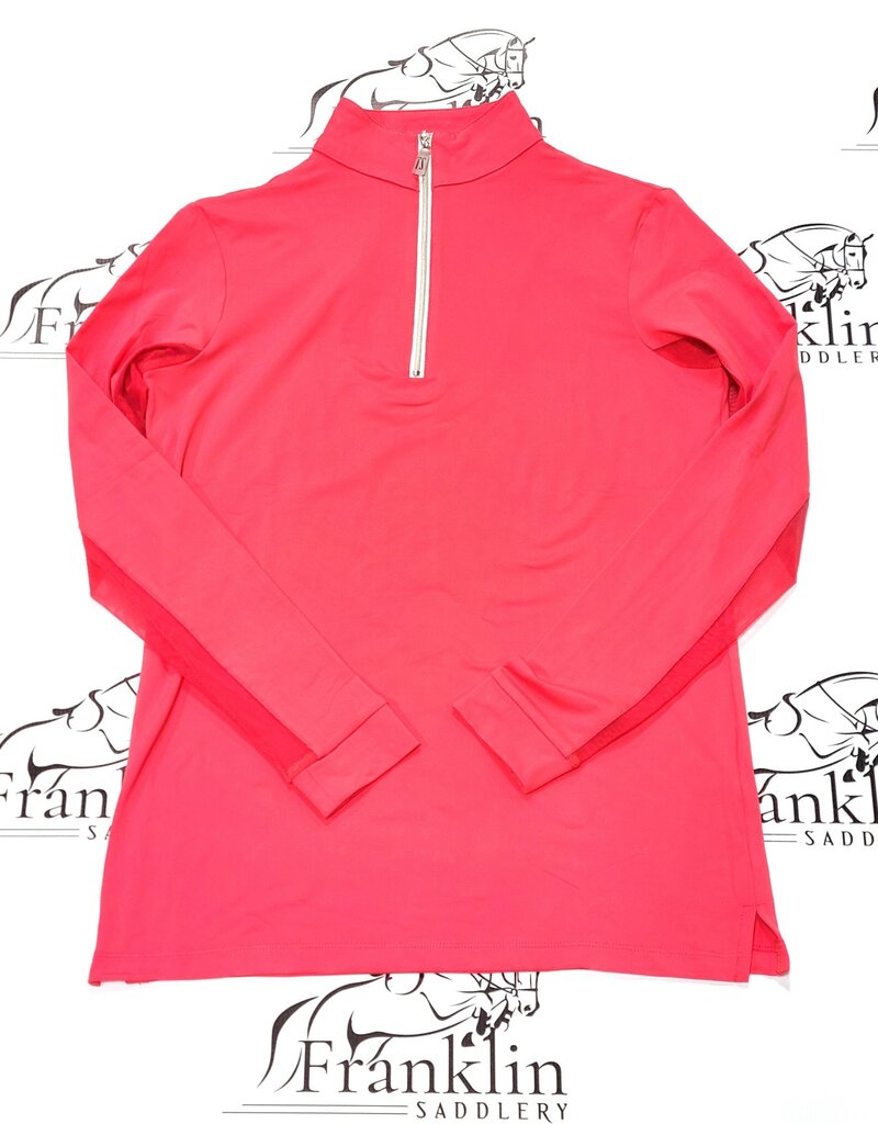 The Tailored Sportsman The Tailored Sportsman IceFil Long Sleeve Watermelon Sugar/White/Silver