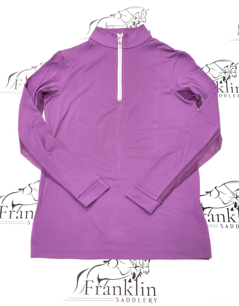 The Tailored Sportsman The Tailored Sportsman IceFil Long Sleeve Violet/White/Silver