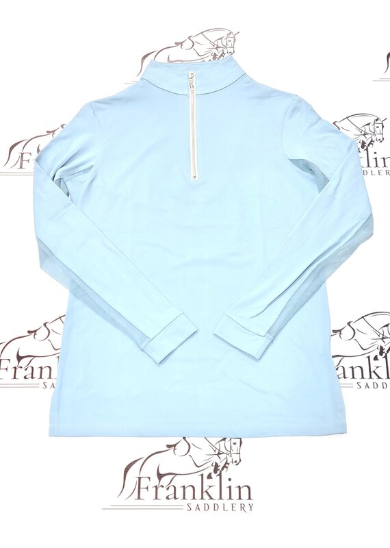 The Tailored Sportsman The Tailored Sportsman Long Sleeve Sun Shirt BluMeAway/White/Silver