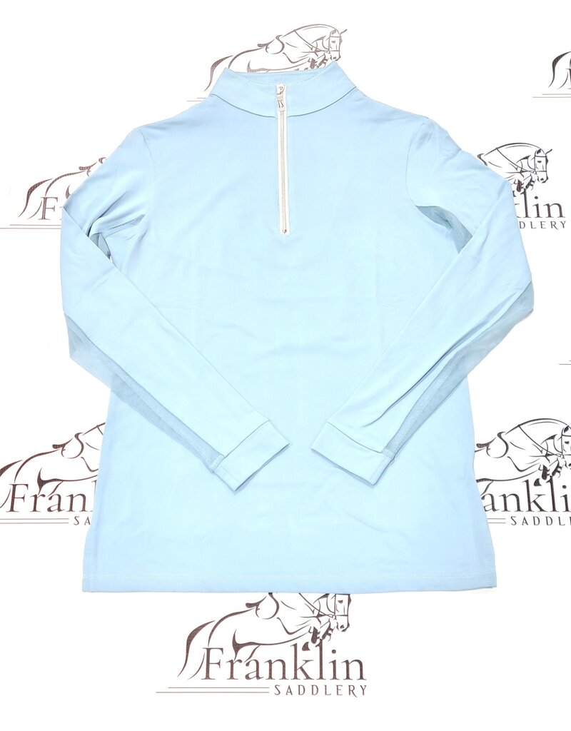 The Tailored Sportsman The Tailored Sportsman Long Sleeve Sun Shirt BluMeAway/White/Silver