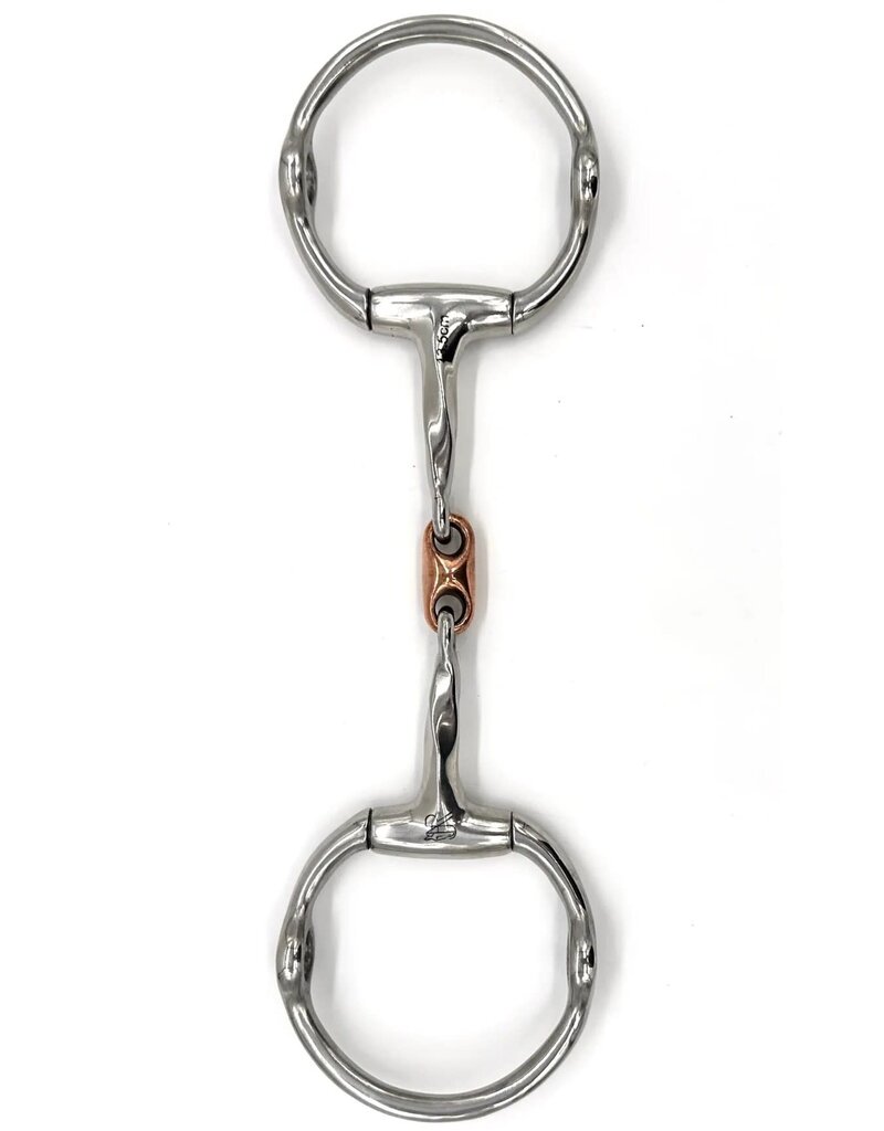 AJR Sport AJR Sport Twisted Gag With Copper French Link Bit 135mm/5.25in