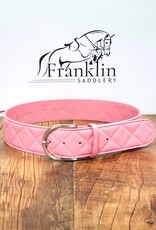 The Tailored Sportsman The Tailored Sportsman Quilted C Belt Blush/Silver