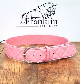 The Tailored Sportsman The Tailored Sportsman Quilted C Belt Blush/Silver