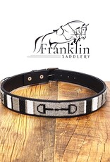 The Kenyan Collection The Kenyan Collection Shades Of Grey Bit Belt Wide Width