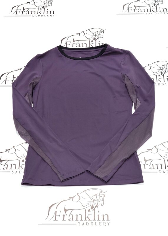 The Tailored Sportsman The Tailored Sportsman Long Sleeve T-Shirt Purple Heart/Black