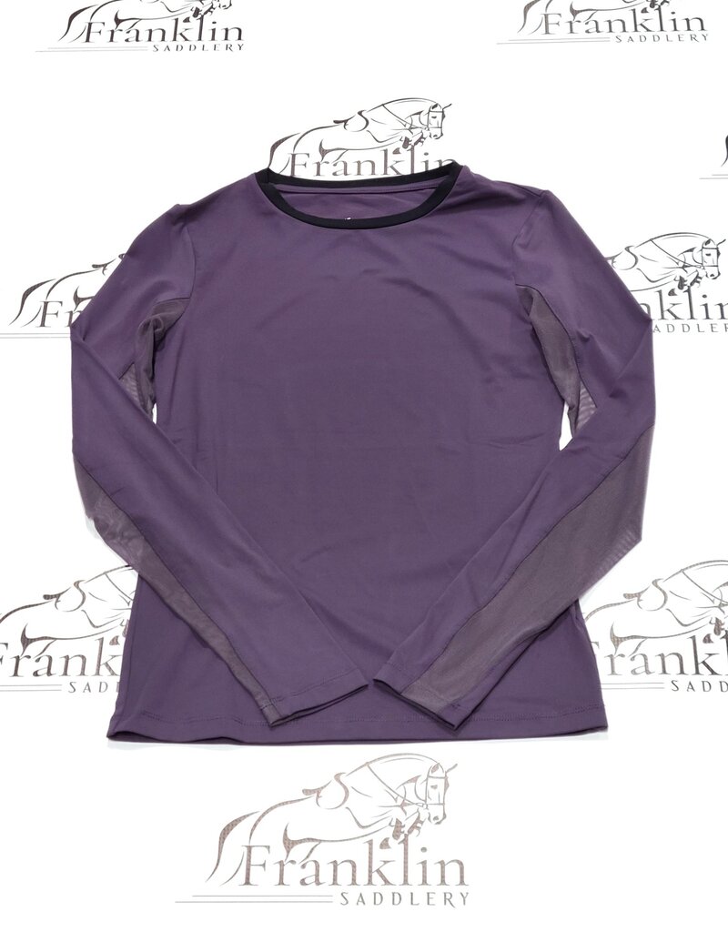 The Tailored Sportsman The Tailored Sportsman Long Sleeve T-Shirt Purple Heart/Black